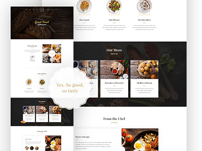 Food & Restaurant website