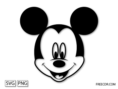 Mickey Mouse SVG - Cut File For Cricut Silhouette cameo cricut cut file free svg laser cutting laser cutting design mickey mouse mickey mouse svg silhouette svg