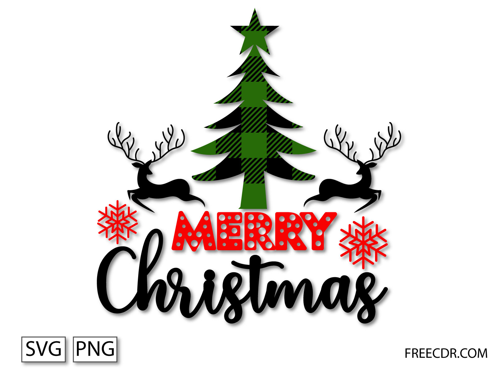 Merry Christmas Svg by Free Cdr on Dribbble