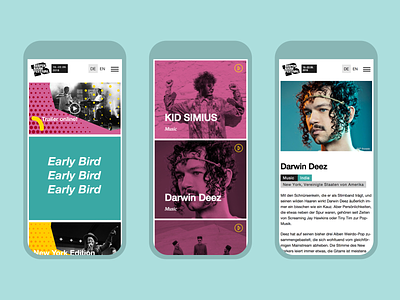 Reeperbahn Festival 2018 Visual Identity branding conference design festival graphic design identity music website