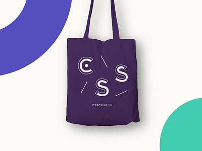 CSSconf EU tote bag bag conference merchandise swag tote bag