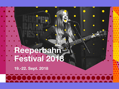 Reeperbahn Festival 2018 flyer ci corporate design festival hamburg identity music vi visual