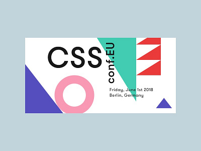 CSSconf EU 2018