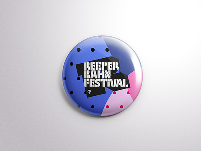 Reeperbahn Festival Motive Pin branding conference design festival graphic design music pin