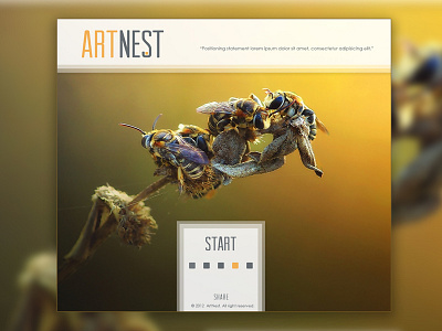 Artnest | Start graphic design ux web design