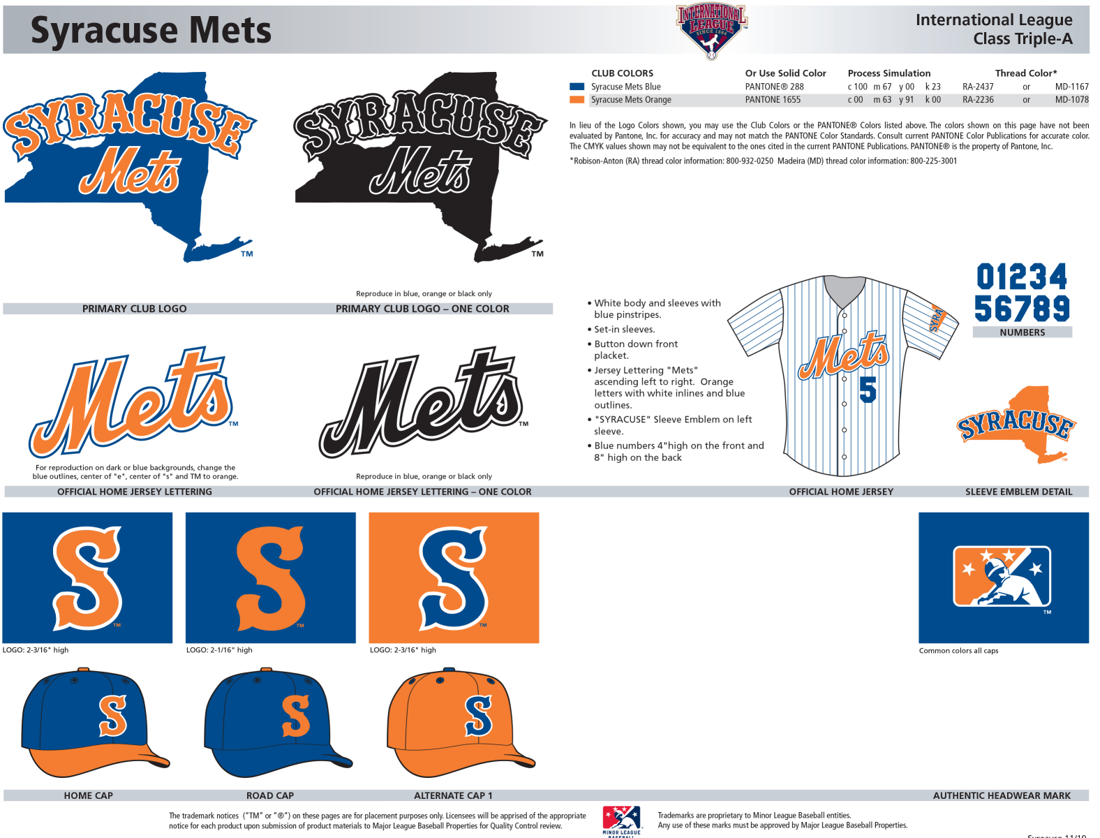 Syracuse Mets Style Guide by Jon Giebler on Dribbble