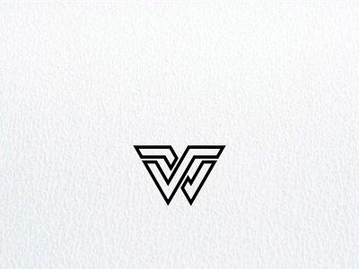 W logo concept