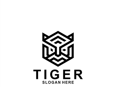 tiger 3d animation brand branding design drawing graphic graphic design icon illustration letter logo logos motion graphics tiger ui