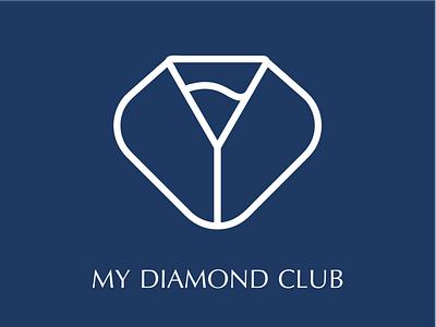 My Diamond logo bar branding graphic design logo motion graphics