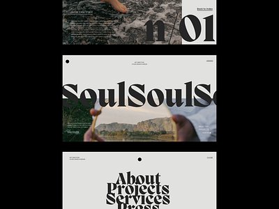 SOULS | New Template / 1 branding design graphic design typography ui userinterface ux