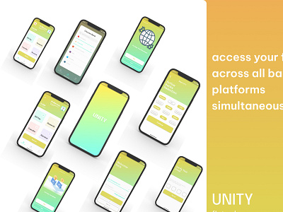 Unity app by Ngozi on Dribbble