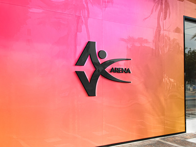 Logo & Brand Identity Design for AV Arena brand design brand identity branding colour system dance dance academy dance logo dance school dance studio graphic design logo logo design studio