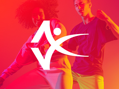 Logo Design for AV Arena - A Dance Studio brand design brand guidelines brand identity brand logo branding business logo dance logo dance school dance studio dancer logo graphic design logo logo design studio logo