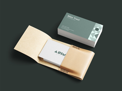 Business Card Design for ANIMA brand brand design brand identity branding business card business card design business stationery card design colour system corporate stationery design graphic design letterhead logo logo design stationery design