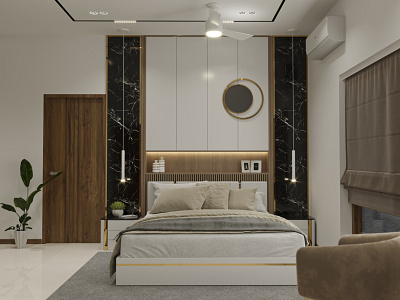 Bedroom Interior 3d 3ds max coronarender design