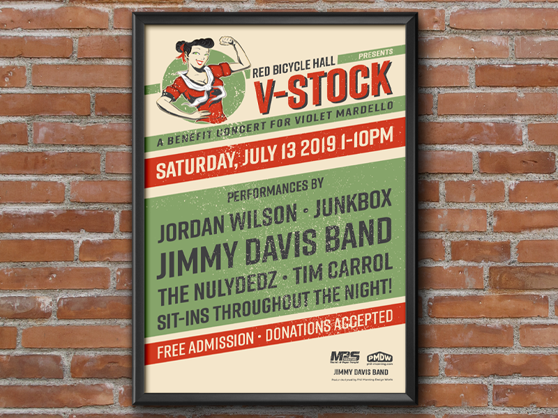 V-Stock Concert Poster by Manning Design Works (MDW) on Dribbble