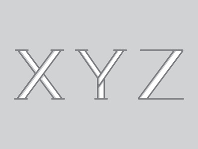 Julep | XYZ font free julep julip typeface x y z