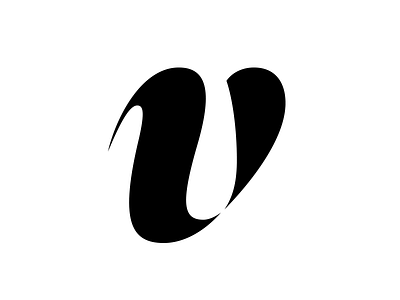 Odesta Black lowercase letter v decorative display font odesta stencil swash type typeface