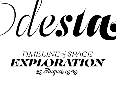Odesta — Now available! decorative font odesta ornamental script stencil swash type typedesign typography