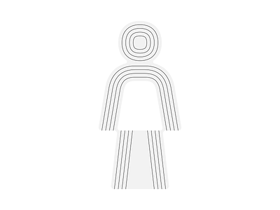 Man Pictogram glyph icon pictogram wayfinding wip