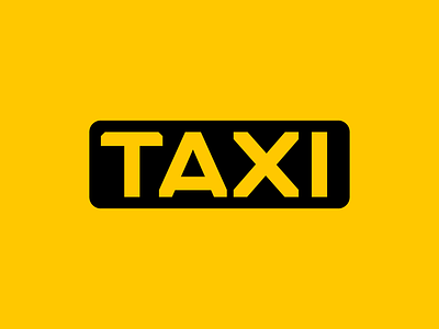 TAXI bespoke type compact custom type icon lettering logo taxi type typography wip