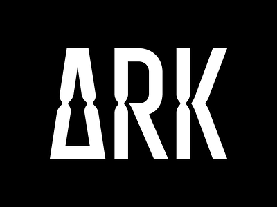 ARK experiment font lettering packaging type type design typeface typography wip