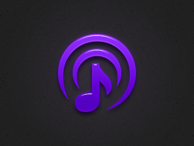 Alternative Podcast Icon icon icopoly itunes music note player podcast
