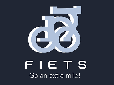 FIETS branding design graphic design logo typography