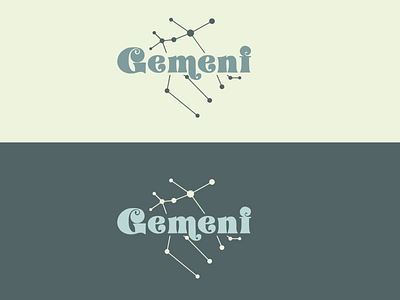 Gemeni branding design graphic design logo typography vector