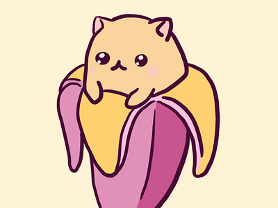 Bananya illustration