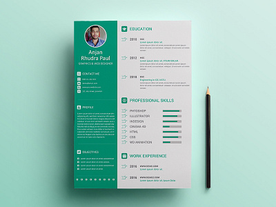 Personal CV/Resume Concept Design cv download free freebie personal portfolio resume resume builder template ui ux web