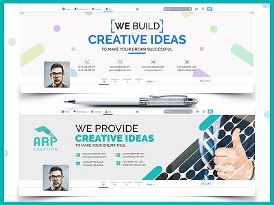 Twitter Cover Vol: 1 corporate cover creative graphicriver premium social media twitter twitter cover twitter cover download twitter header