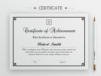 Word Template For Certificate from cdn.dribbble.com