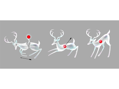 Deer arrow deer design game mobile