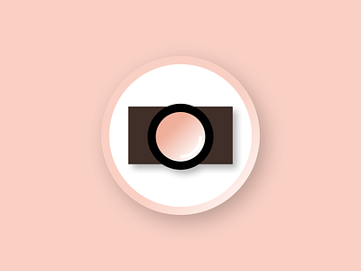 DailyUI 005 - App Icon for Photoclub android app branding camera dailyui design figma graphic design icon illustration ios logo photo vector