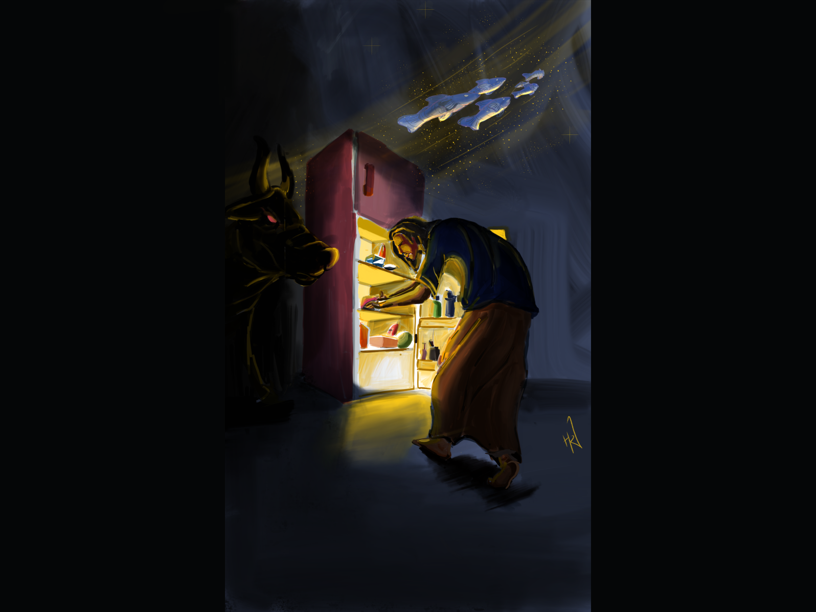 Spirits IN the Fridge by HRITHWIK P R on Dribbble