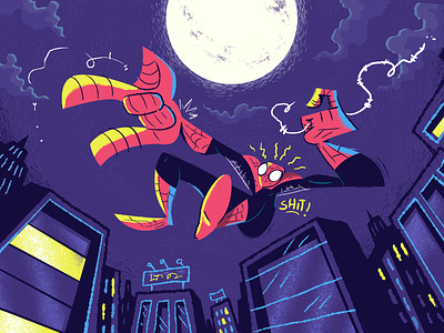 homemaranhafinal colors illustraion marvel marvelcomics spiderman spiderverse