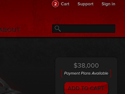 RED Camera (Sales Page Concept)
