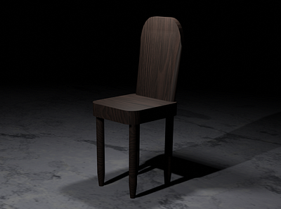 One left 3d 3dart abstract animation app black branding chair design hot illustration logo new typography ui ux vector wood