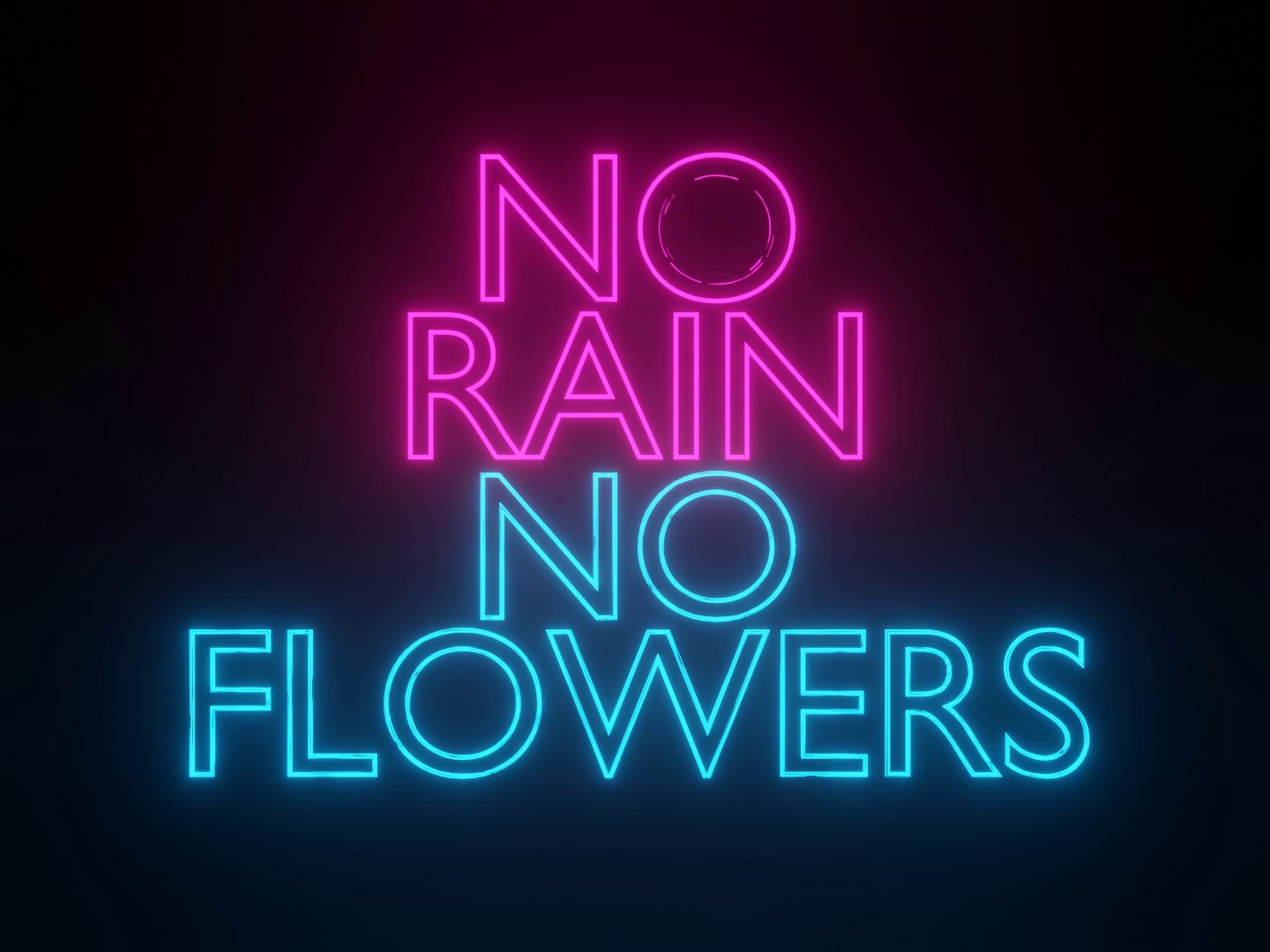 NO RAIN NO FLOWERS by Adam 🍩 on Dribbble