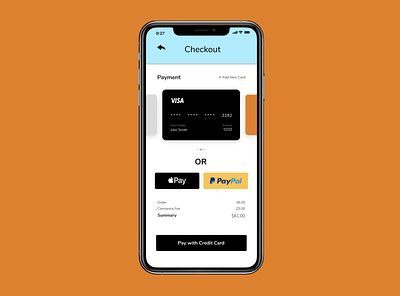 Dine-In "Checkout" animation app branding design icon typography ui ux vector