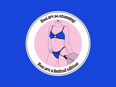 Lingerie sticker bra design girl illustration lingerie sexy sticker ui underwear vector