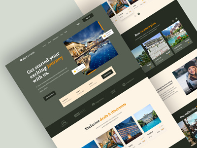 Hotel Website Design figma free file hotel online hotel booking tour travel travel website ui design website