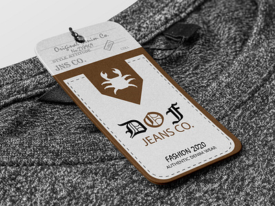 Design clothing labels, shirt tag, hang tag and neck tag by