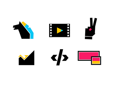 video production icons