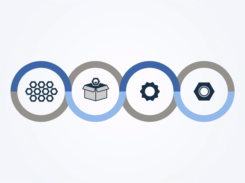 production line animation icon motion graphics