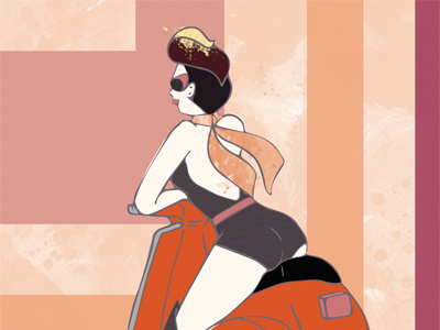 Vespa Girl (2)