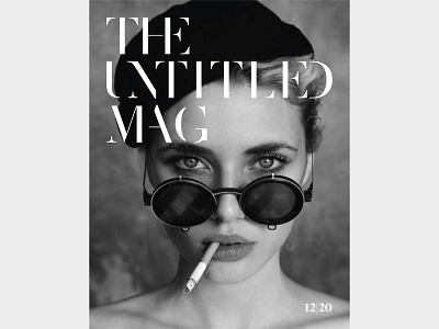 The Untitled Mag design graphic design layout typography