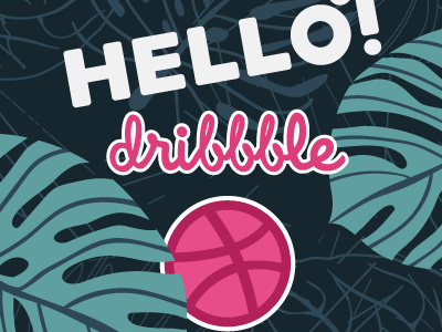 Hello dribbble! dribbble hello