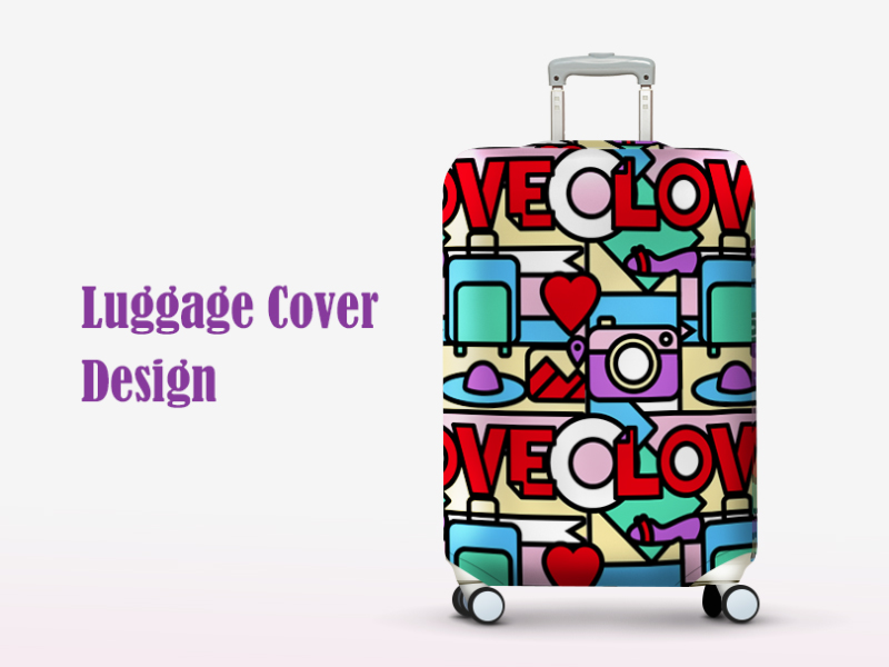 Luggage Cover Design By Alena Dyachuk On Dribbble